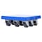 Vestil Steel Heavy Duty Flush Top Dolly 16 In. x 16 In. 8,000 Lb. Capacity, Blue FTD-1616-8 - alternate 3